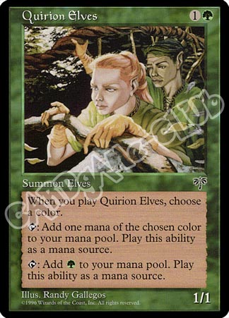 Quirion Elves comune (EN) -NEAR MINT-