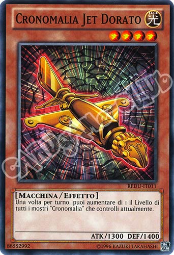 REDU-IT011 Cronomalia Jet Dorato comune Unlimited (IT) -NEAR MINT-