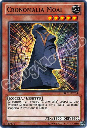 REDU-IT014 Cronomalia Moai comune Unlimited (IT) -NEAR MINT-