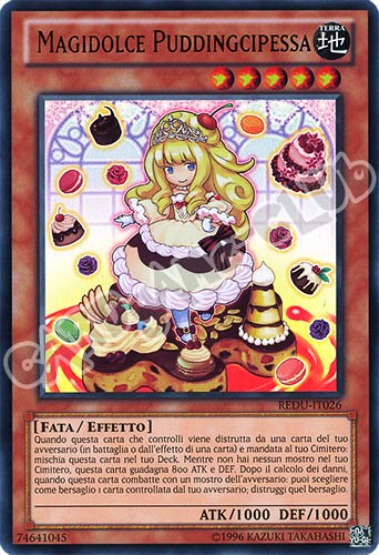 REDU-IT026 Magidolce Puddingcipessa ultra rara Unlimited (IT) -NEAR MINT-