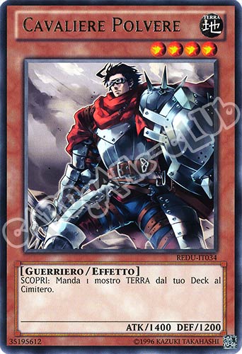 REDU-IT034 Cavaliere Polvere rara Unlimited (IT) -NEAR MINT-