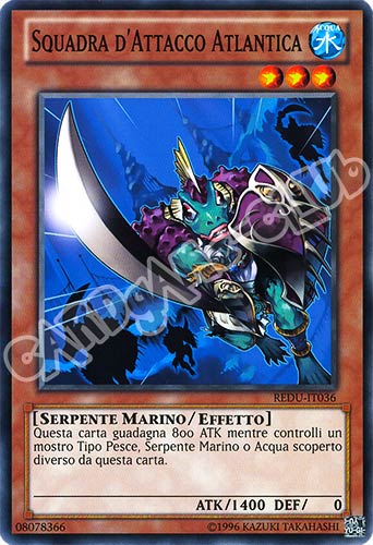 REDU-IT036 Squadra d'Attacco Atlantica comune Unlimited (IT) -NEAR MINT-