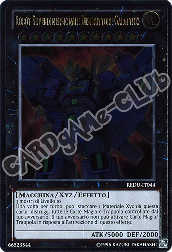 REDU-IT044 Robot Superdimensionale Distruttore Galattico rara ultimate Unlimited (IT) -NEAR MINT-