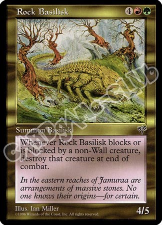 Rock Basilisk rara (EN) -NEAR MINT-