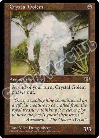 Crystal Golem non comune (EN) -NEAR MINT-