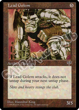 Lead Golem non comune (EN) -NEAR MINT-