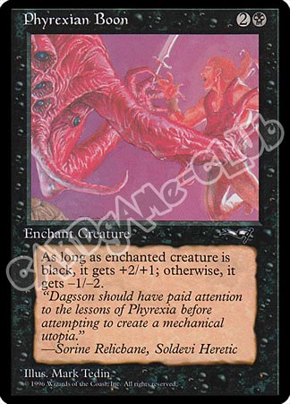 Phyrexian Boon comune (EN) -NEAR MINT-