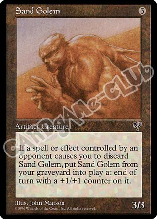 Sand Golem non comune (EN) -NEAR MINT-