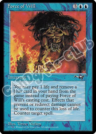 Force of Will non comune (EN) -NEAR MINT-