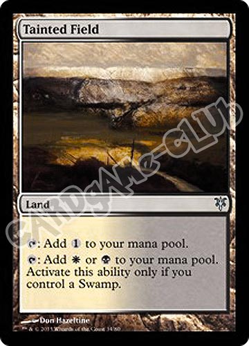 34 / 80 Tainted Field non comune (EN) -NEAR MINT-