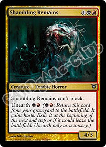 48 / 80 Shambling Remains non comune (EN) -NEAR MINT-