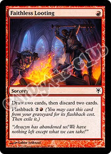 59 / 80 Faithless Looting comune (EN) -NEAR MINT-