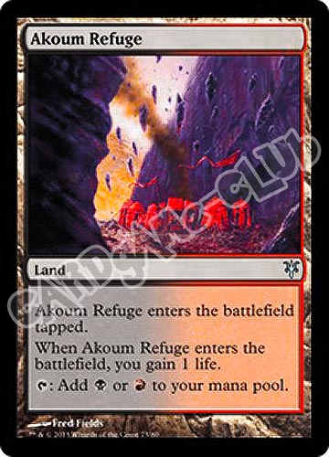 73 / 80 Akoum Refuge non comune (EN) -NEAR MINT-