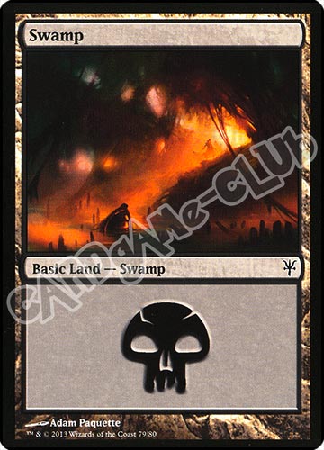 79 / 80 Swamp comune (EN) -NEAR MINT-