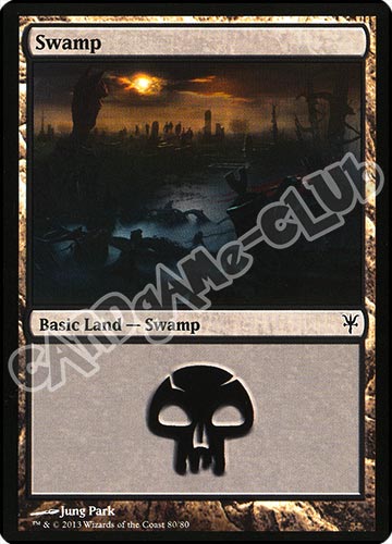 80 / 80 Swamp comune (EN) -NEAR MINT-