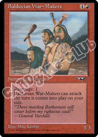 Balduvian War-Makers comune (EN) -NEAR MINT-