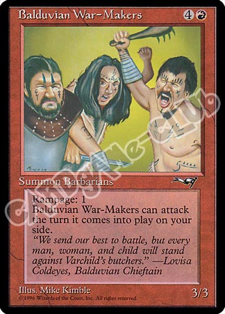 Balduvian War-Makers comune (EN) -NEAR MINT-