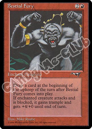 Bestial Fury comune (EN) -NEAR MINT-
