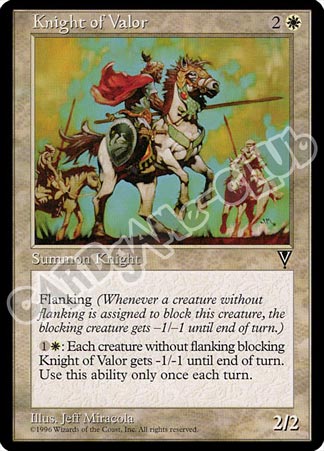 Kinght of Valor comune (EN) -NEAR MINT-
