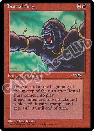 Bestial Fury comune (EN) -NEAR MINT-