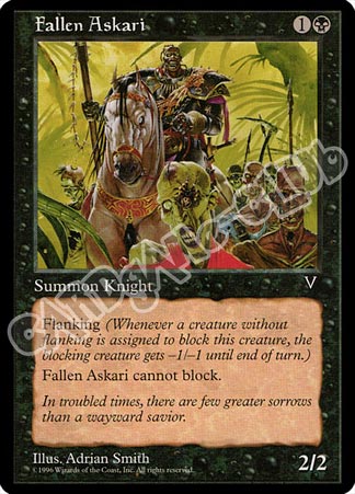 Fallen Askari comune (EN) -NEAR MINT-