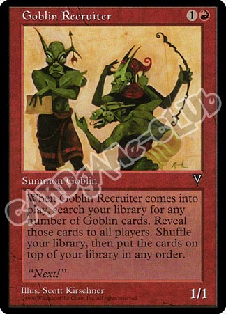 Goblin Recruiter non comune (EN) -NEAR MINT-