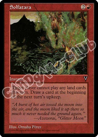 Solfatara comune (EN) -NEAR MINT-