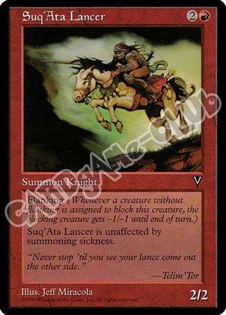 Suq'Ata Lancer comune (EN) -NEAR MINT-