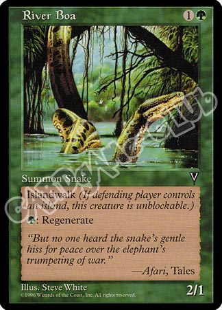 River Boa comune (EN) -NEAR MINT-