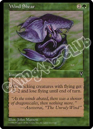 Wind Shear non comune (EN) -NEAR MINT-