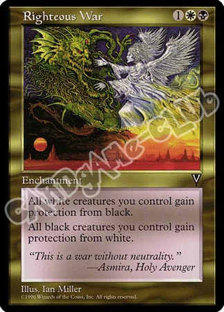 Righteous War rara (EN) -NEAR MINT-