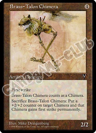 Brass Talon Chimera non comune (EN) -NEAR MINT-