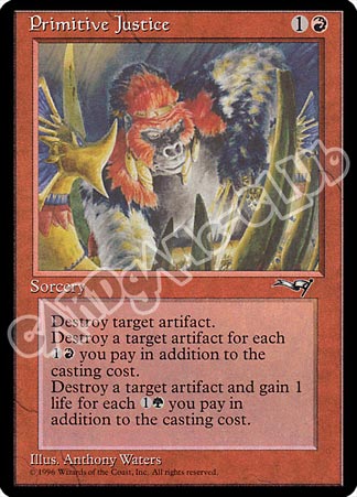 Primitive Justice non comune (EN) -NEAR MINT-