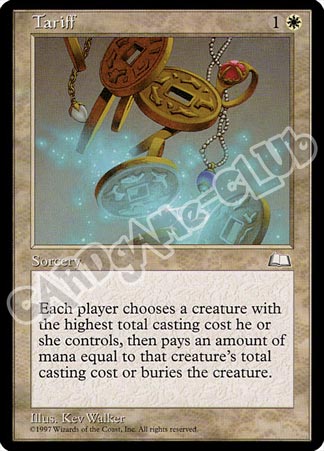 Tariff rara (EN) -NEAR MINT-