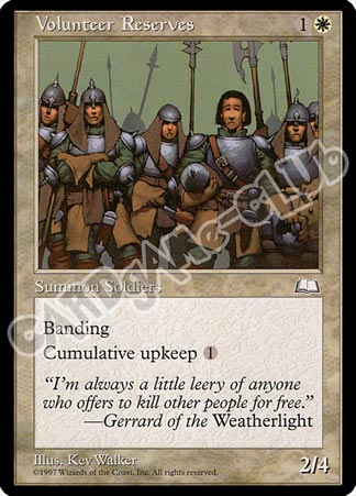 Volunteer Reserves non comune (EN) -NEAR MINT-