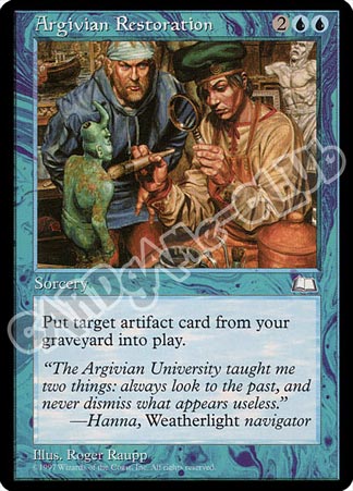 Argivian Restoration non comune (EN) -NEAR MINT-