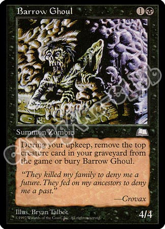 Barrow Ghoul comune (EN) -NEAR MINT-