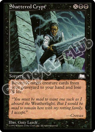 Shattered Crypte comune (EN) -NEAR MINT-