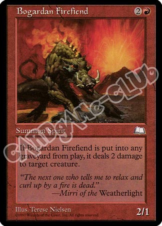 Bogardan Firefiend comune (EN) -NEAR MINT-