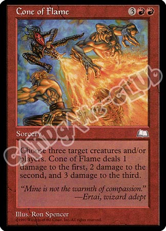 Cone of Flame non comune (EN) -NEAR MINT-