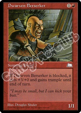 Dwarven Berserker comune (EN) -NEAR MINT-