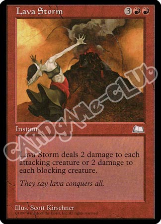 Lava Storm comune (EN) -NEAR MINT-