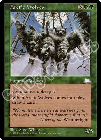 Artic Wolves non comune (EN) -NEAR MINT-