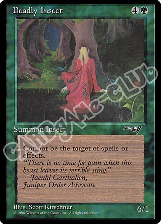 Deadly Insect non comune (EN) -NEAR MINT-