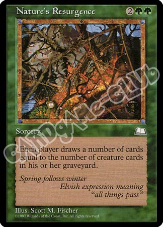 Nature's Resurgence rara (EN) -NEAR MINT-