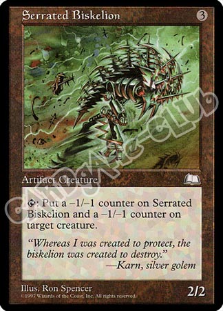 Serrated Biskelion non comune (EN) -NEAR MINT-