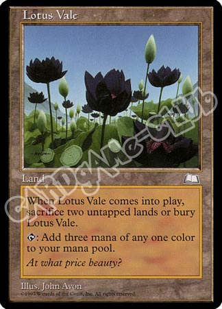 Lotus Vale rara (EN) -NEAR MINT-