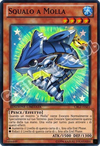 CBLZ-ITSE1 Squalo a Molla super rara Edizione Limitata (IT) -PLAYED-