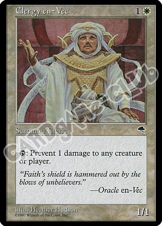 Clergy en-Vec comune (EN) -NEAR MINT-