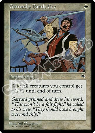 Gerrard's Battle Cry rara (EN) -NEAR MINT-